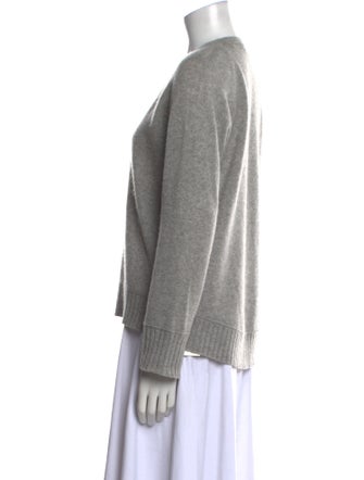 White + Warren Cashmere V-Neck Sweater