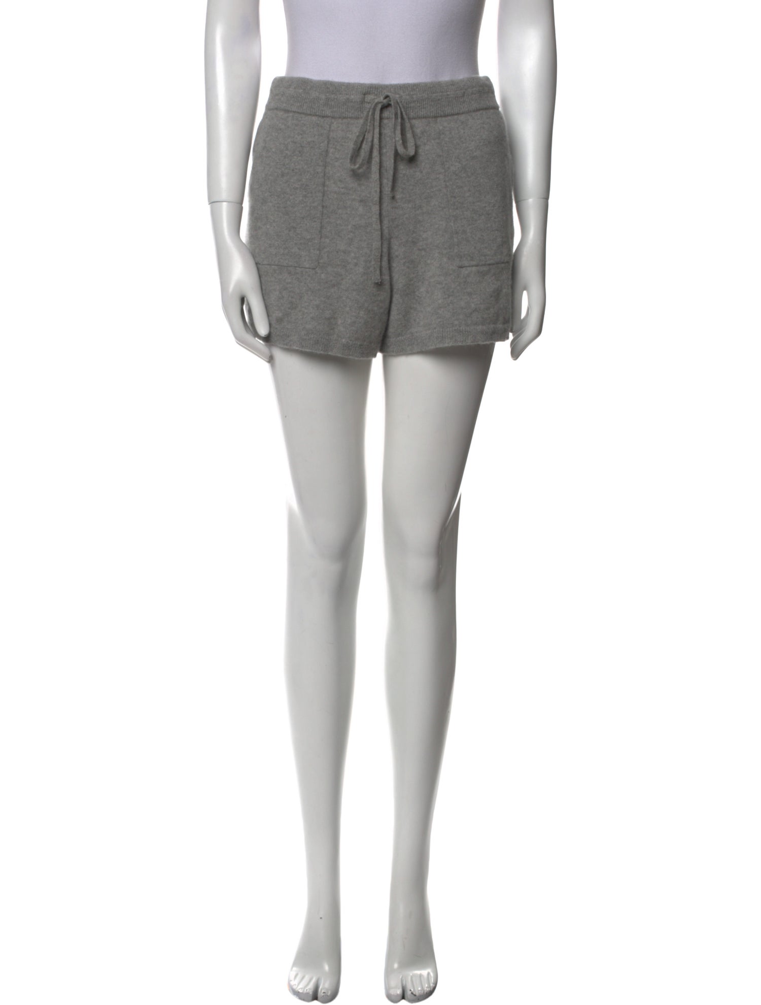 White + Warren Cashmere Mini Shorts