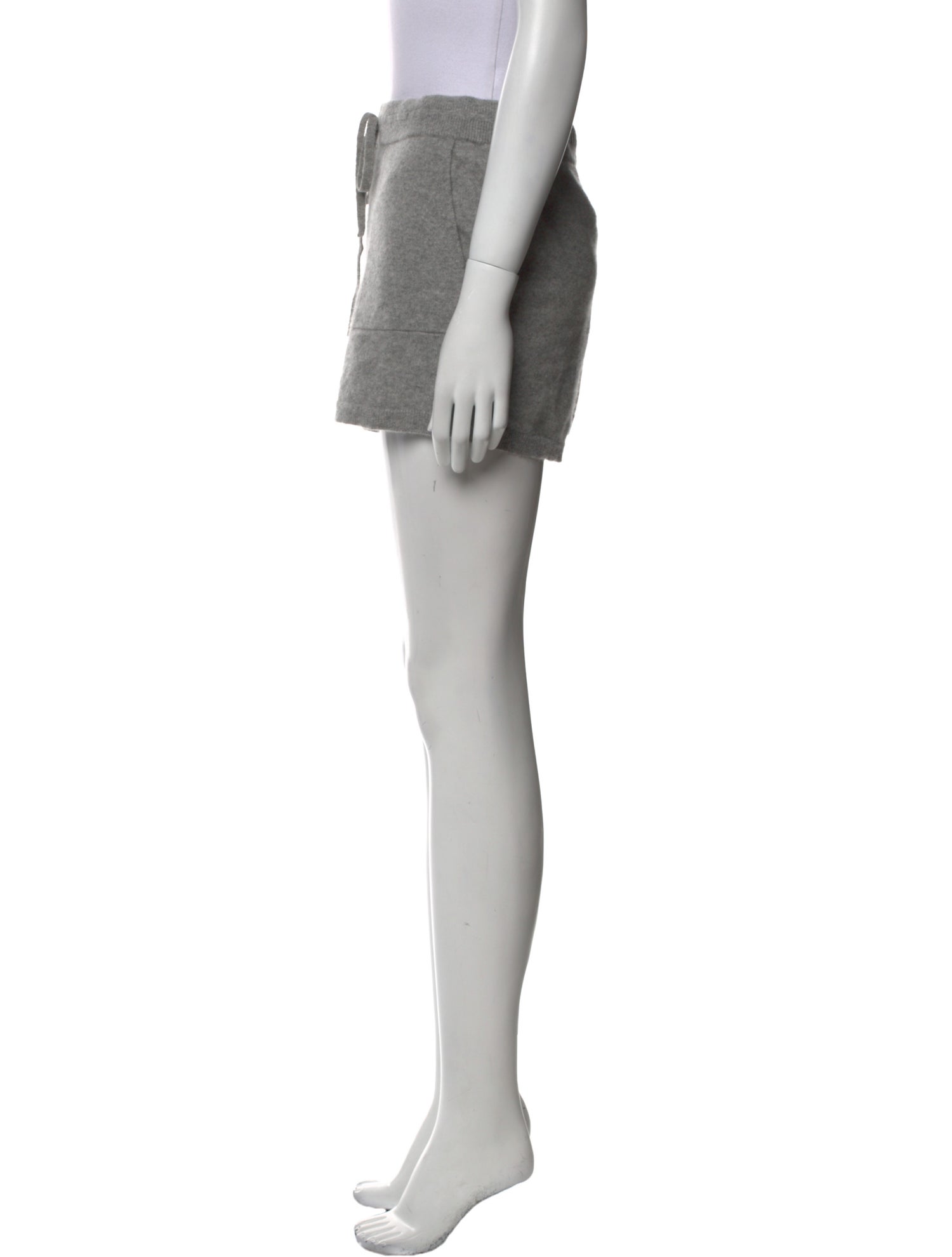 White + Warren Cashmere Mini Shorts