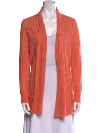 White + Warren Cashmere Open Front Sweater