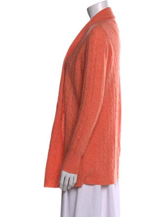 White + Warren Cashmere Open Front Sweater