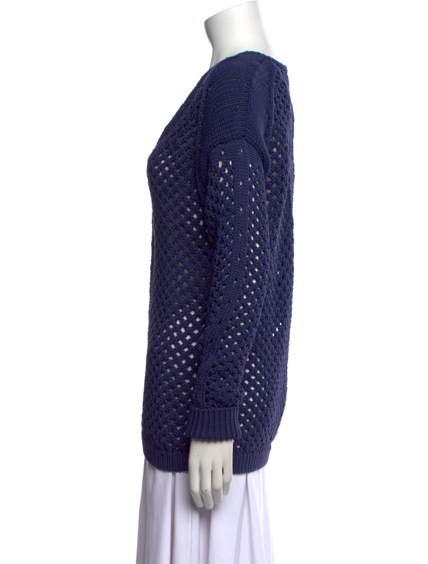 White + Warren V-Neck Sweater