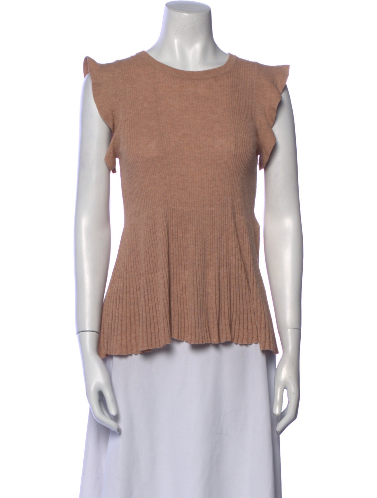 White + Warren Scoop Neck Sleeveless Top