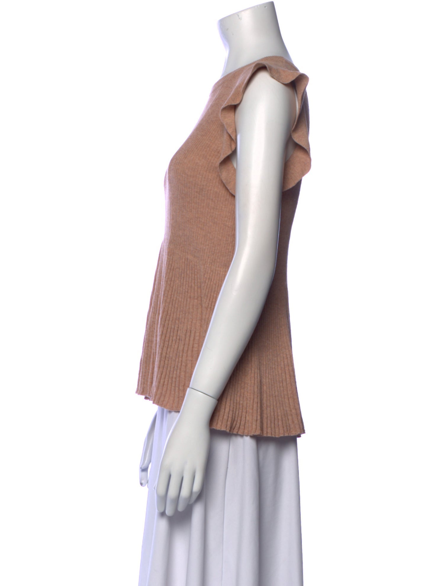 White + Warren Scoop Neck Sleeveless Top