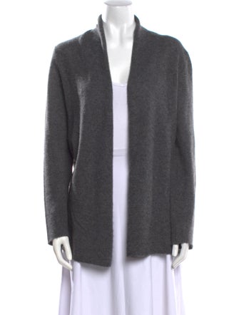 White + Warren Cashmere Open Front Sweater