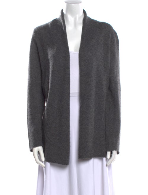 White + Warren Cashmere Open Front Sweater