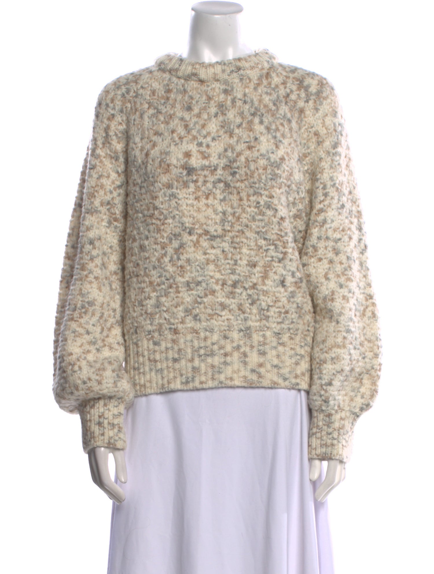 White + Warren Baby Alpaca Crew Neck Sweater