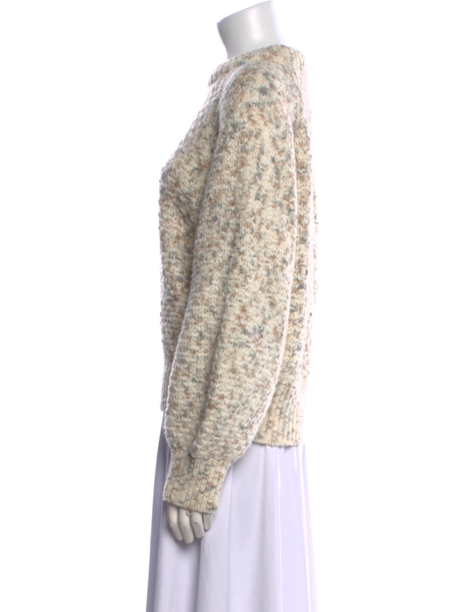 White + Warren Baby Alpaca Crew Neck Sweater