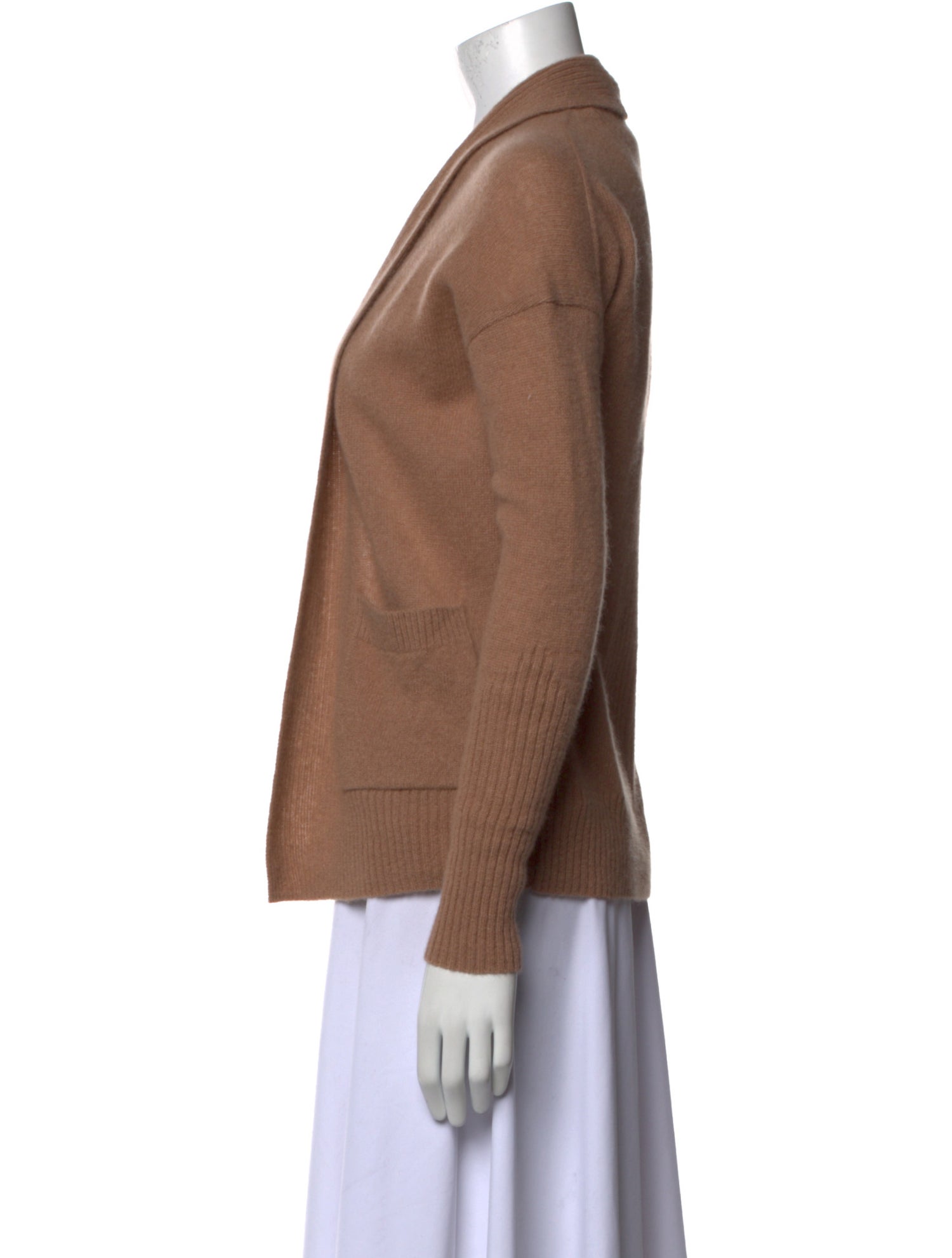 White + Warren Cashmere V-Neck Sweater