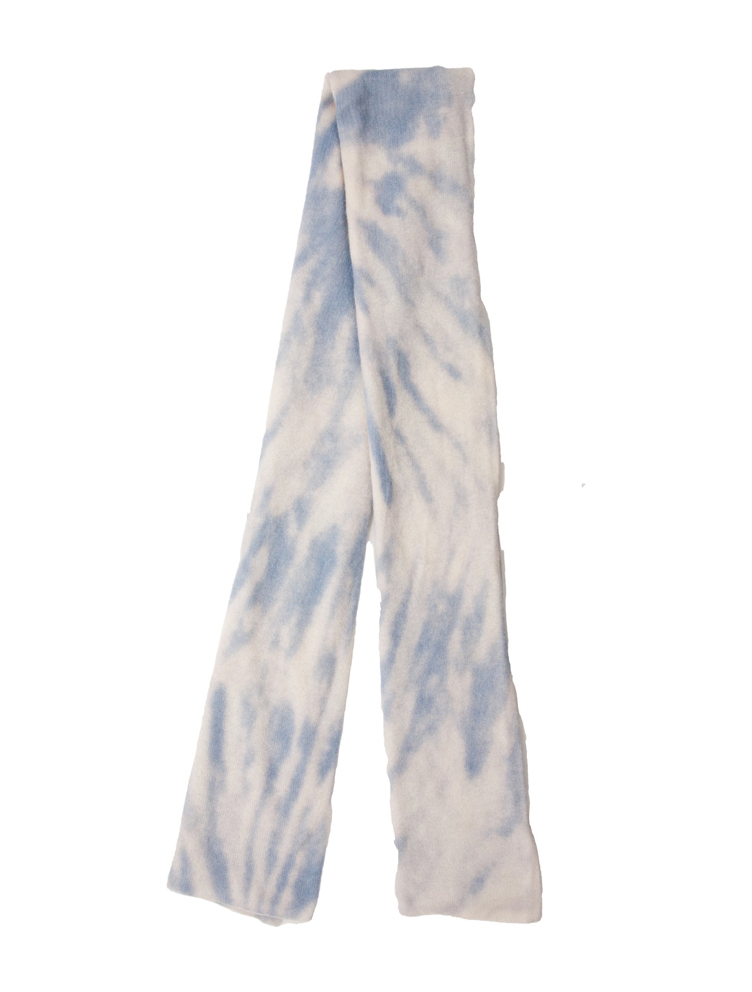 White + Warren Wool Floral Print Scarf