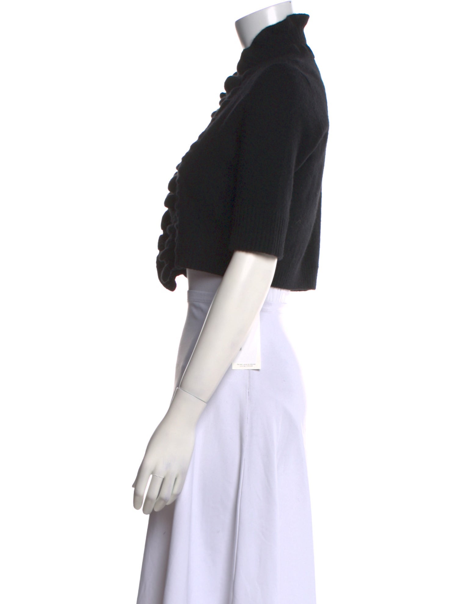 White + Warren Cashmere Open Front Sweater