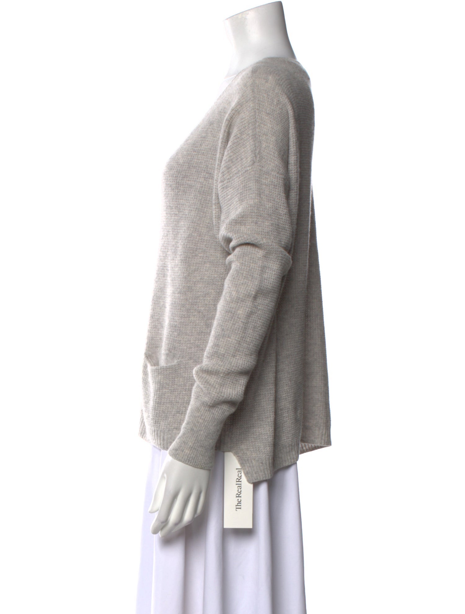 White + Warren Cashmere Scoop Neck Sweater