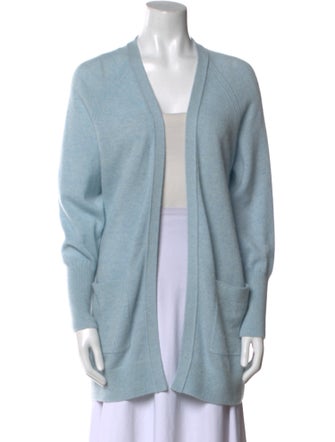 White + Warren Cashmere Open Front Sweater