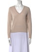 White + Warren Cashmere V-Neck Sweater