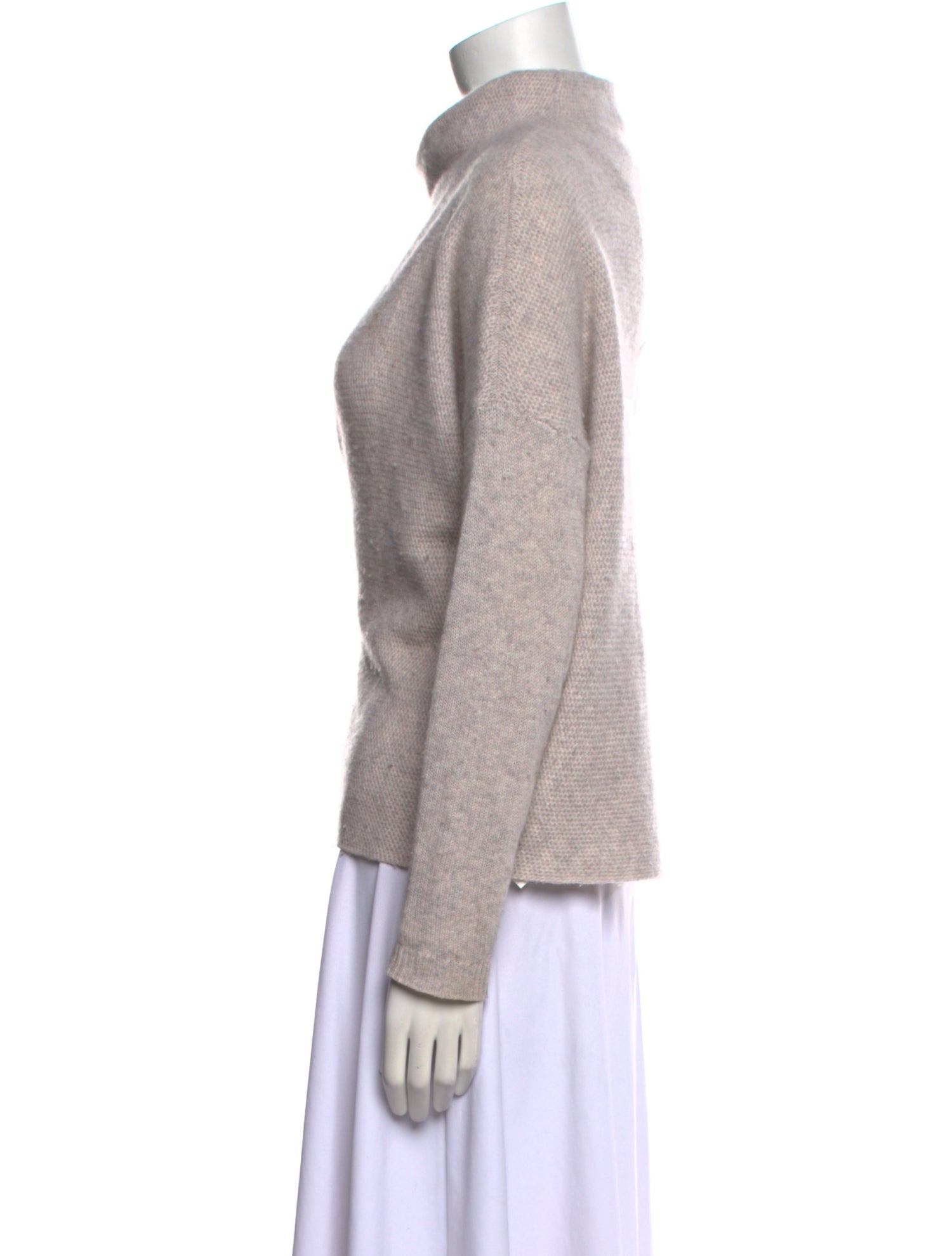 White + Warren Cashmere Mock Neck Sweater
