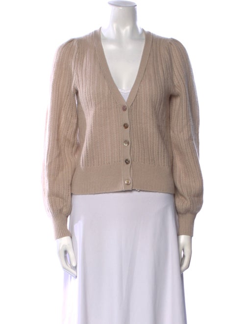 White + Warren Cashmere V-Neck Sweater
