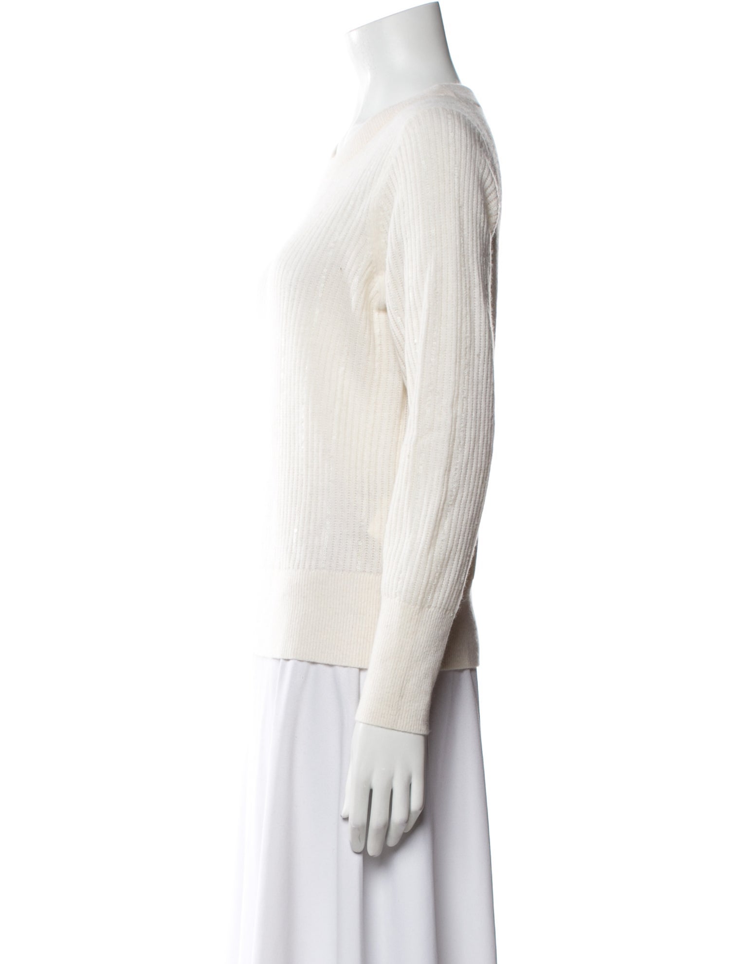 White + Warren Cashmere Crew Neck Sweater