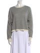 White + Warren Wool Striped Sweater