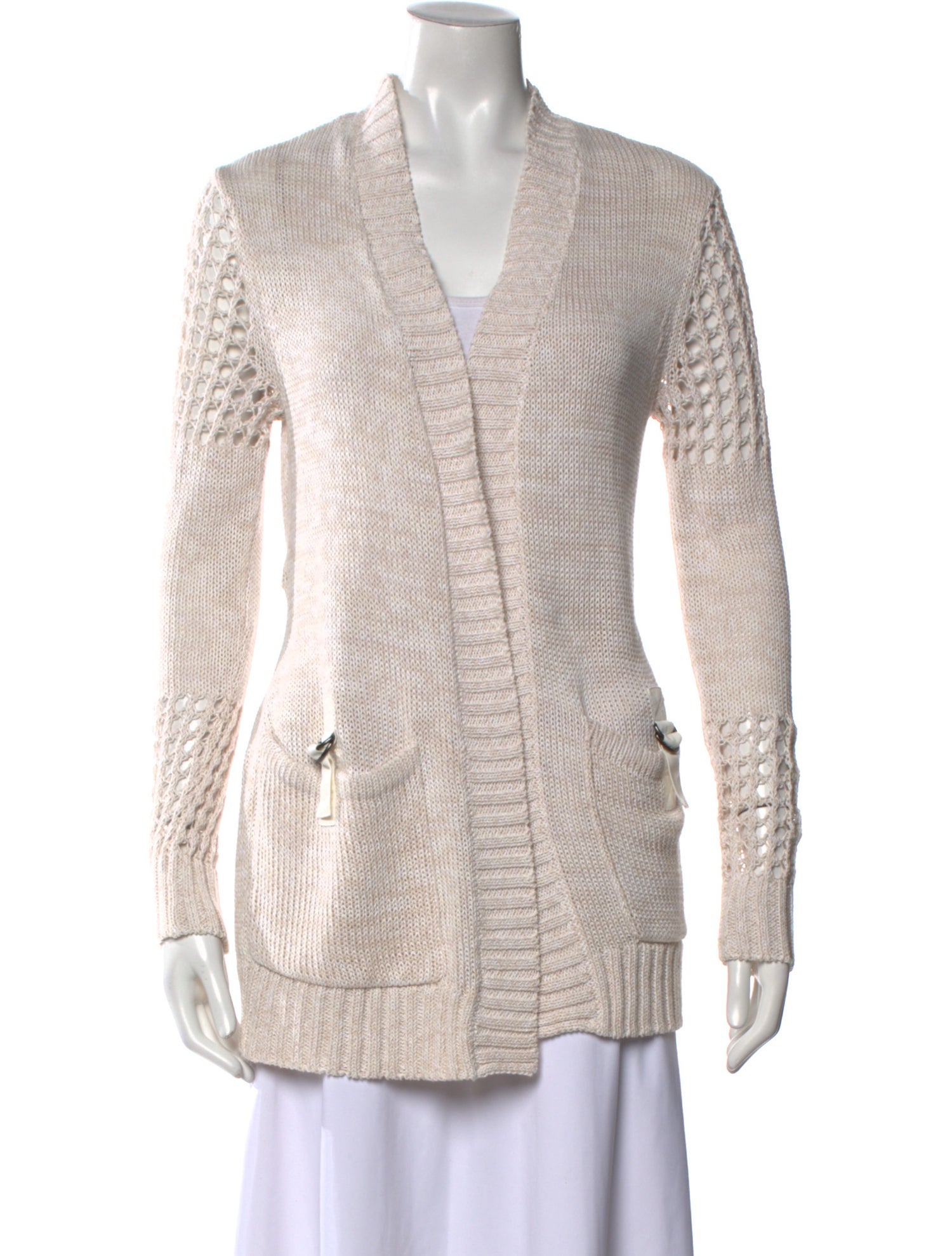 White + Warren V-Neck Sweater w/ Tags