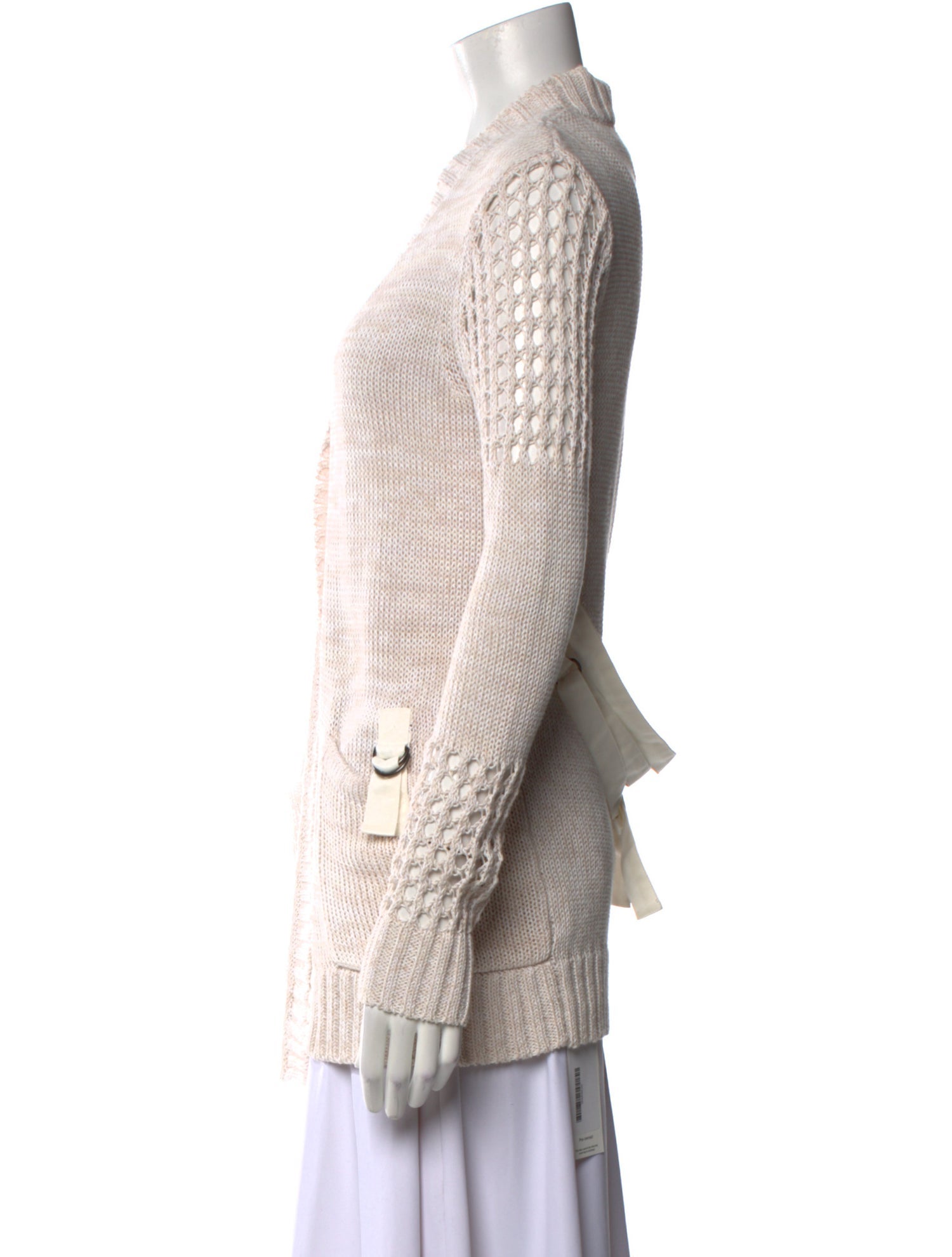 White + Warren V-Neck Sweater w/ Tags