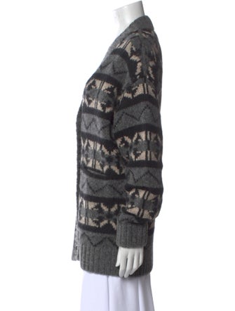 White + Warren Baby Alpaca Printed Sweater