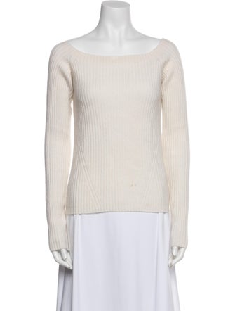 White + Warren Cashmere Bateau Neckline Sweater