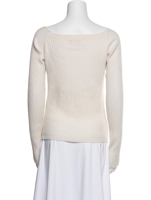 White + Warren Cashmere Bateau Neckline Sweater