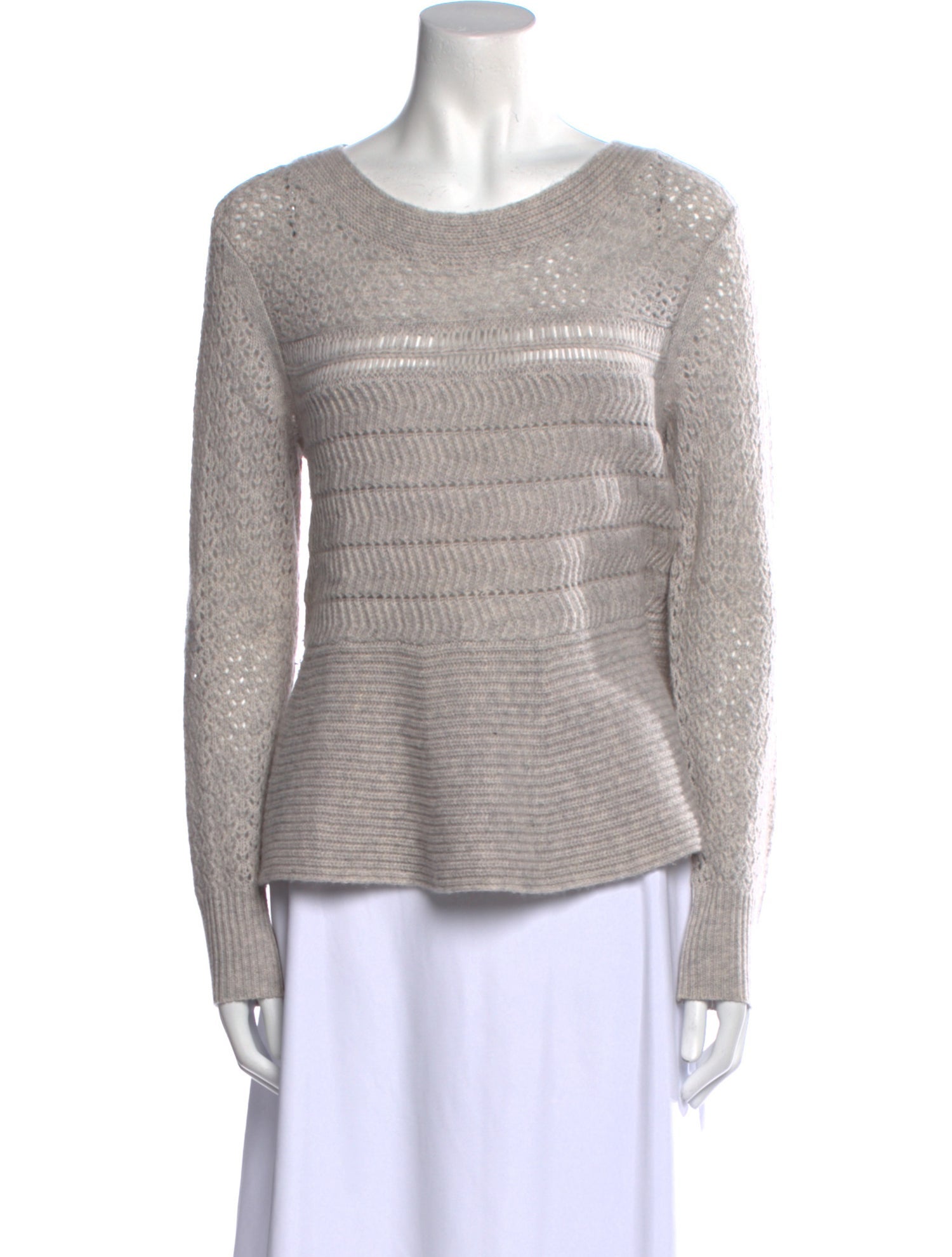 White + Warren Cashmere Scoop Neck Sweater