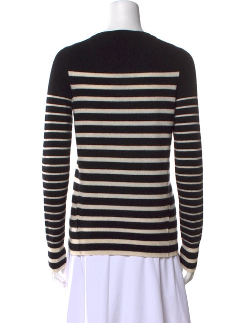 White + Warren Cashmere Striped Sweater