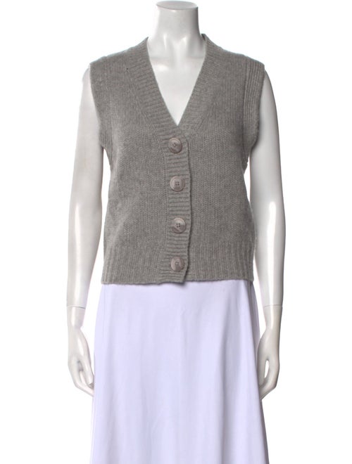 White + Warren Cashmere V-Neck Sweater