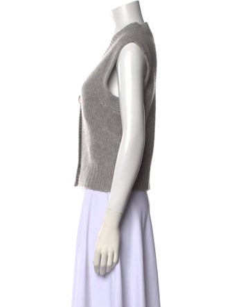 White + Warren Cashmere V-Neck Sweater