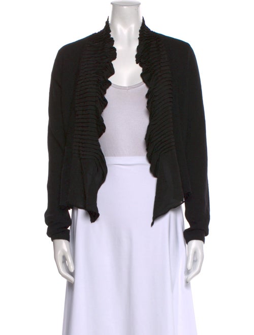 White + Warren Cashmere Open Front Sweater