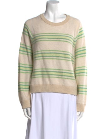 White + Warren Cashmere Striped Sweater