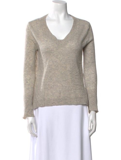 White + Warren Cashmere V-Neck Sweater