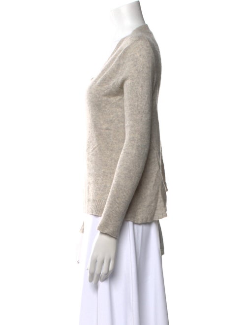 White + Warren Cashmere V-Neck Sweater