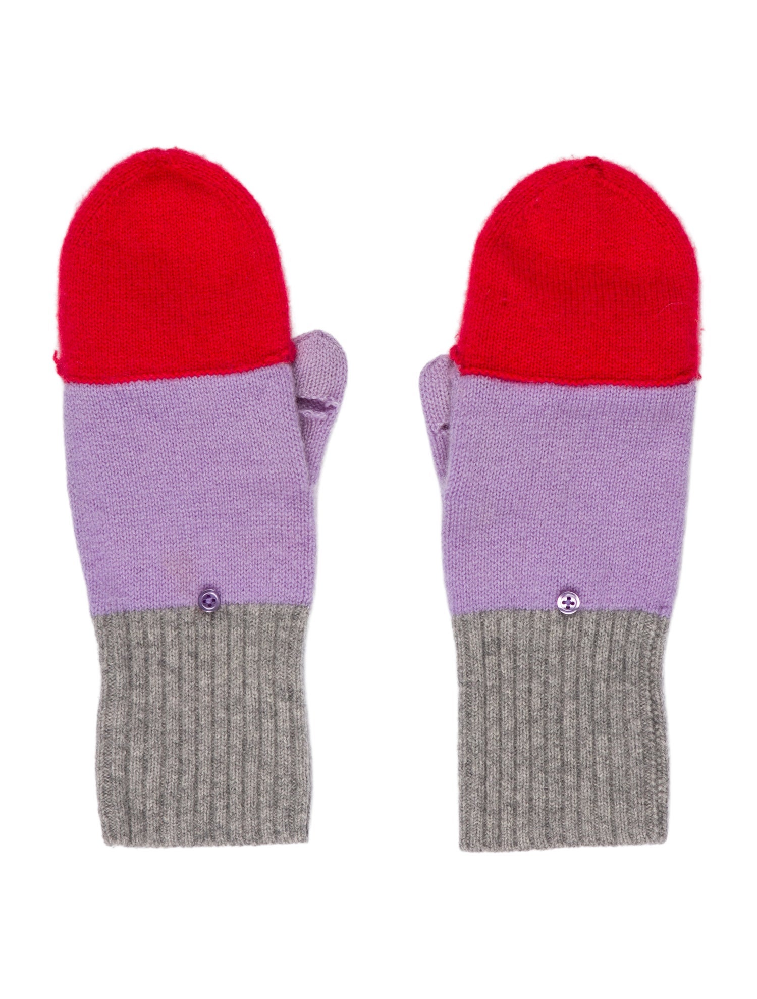 White + Warren Knit Mittens