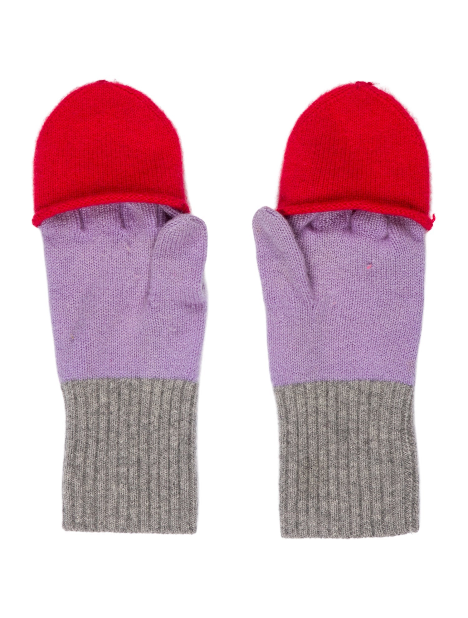 White + Warren Knit Mittens