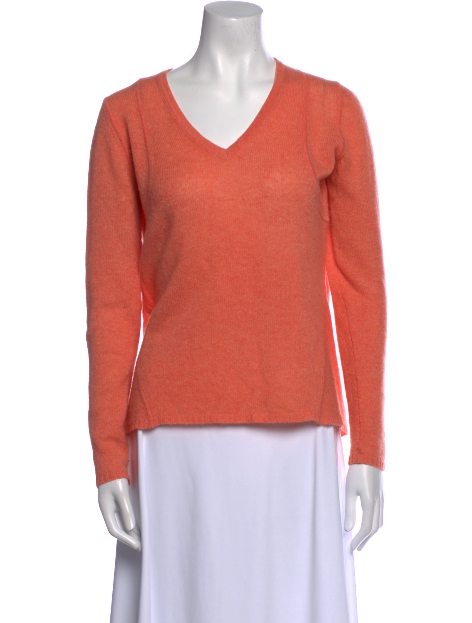 White + Warren Cashmere V-Neck Sweater