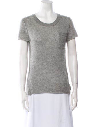 White + Warren Cashmere Scoop Neck T-Shirt