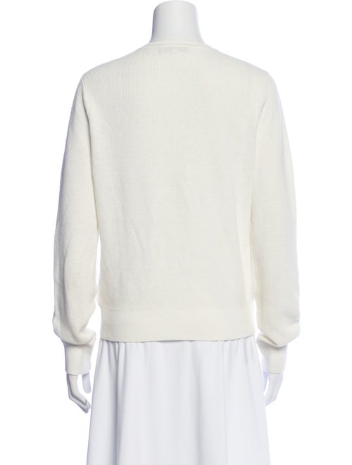 White + Warren Crew Neck Long Sleeve Sweatshirt
