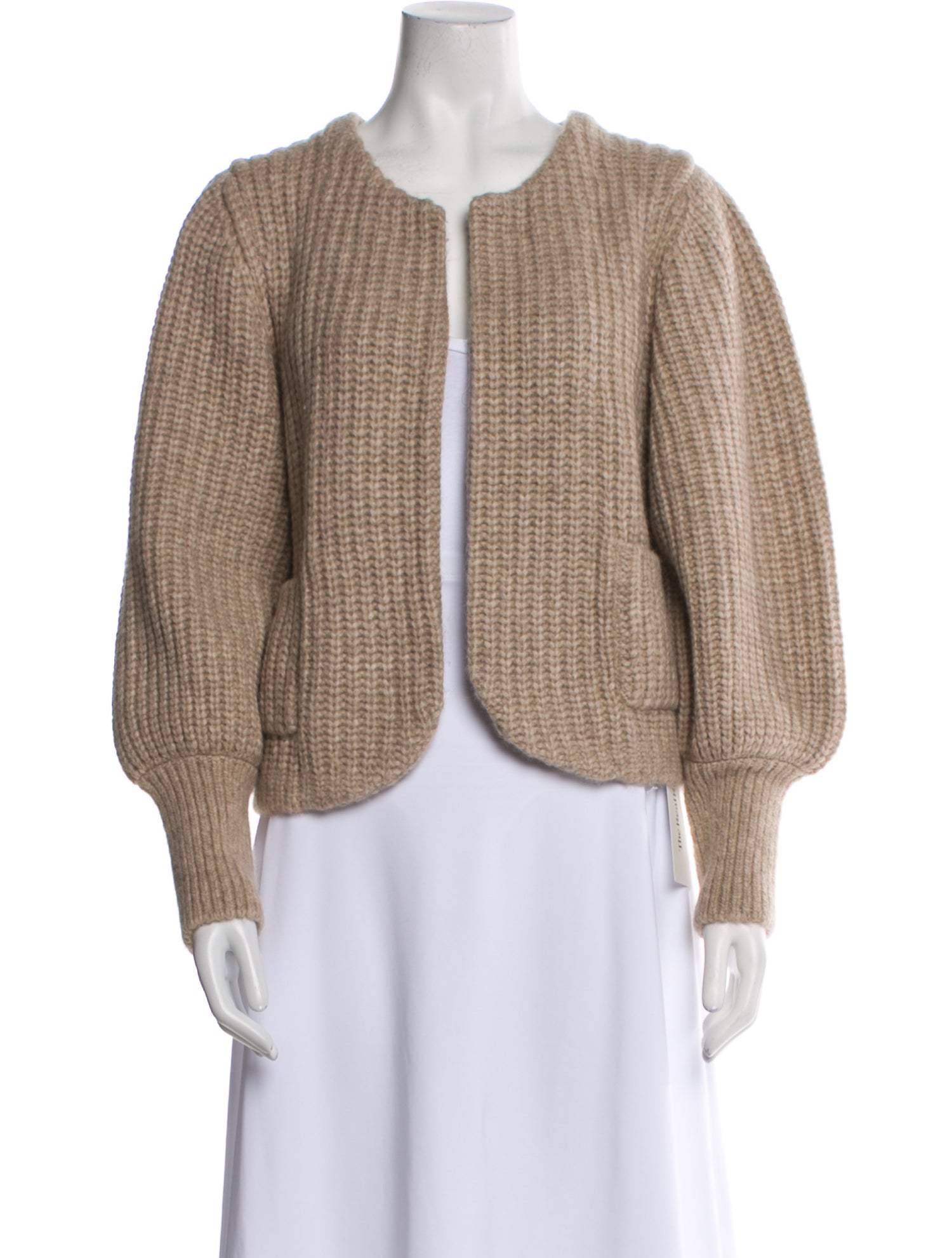 White + Warren Baby Alpaca Scoop Neck Sweater w/ Tags