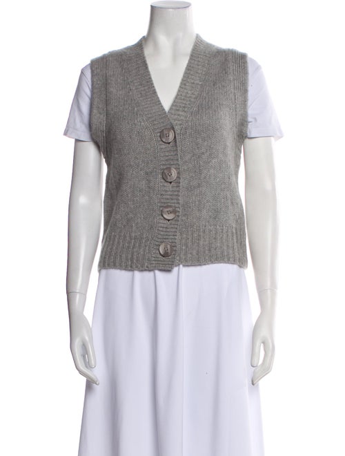 White + Warren Cashmere V-Neck Sweater