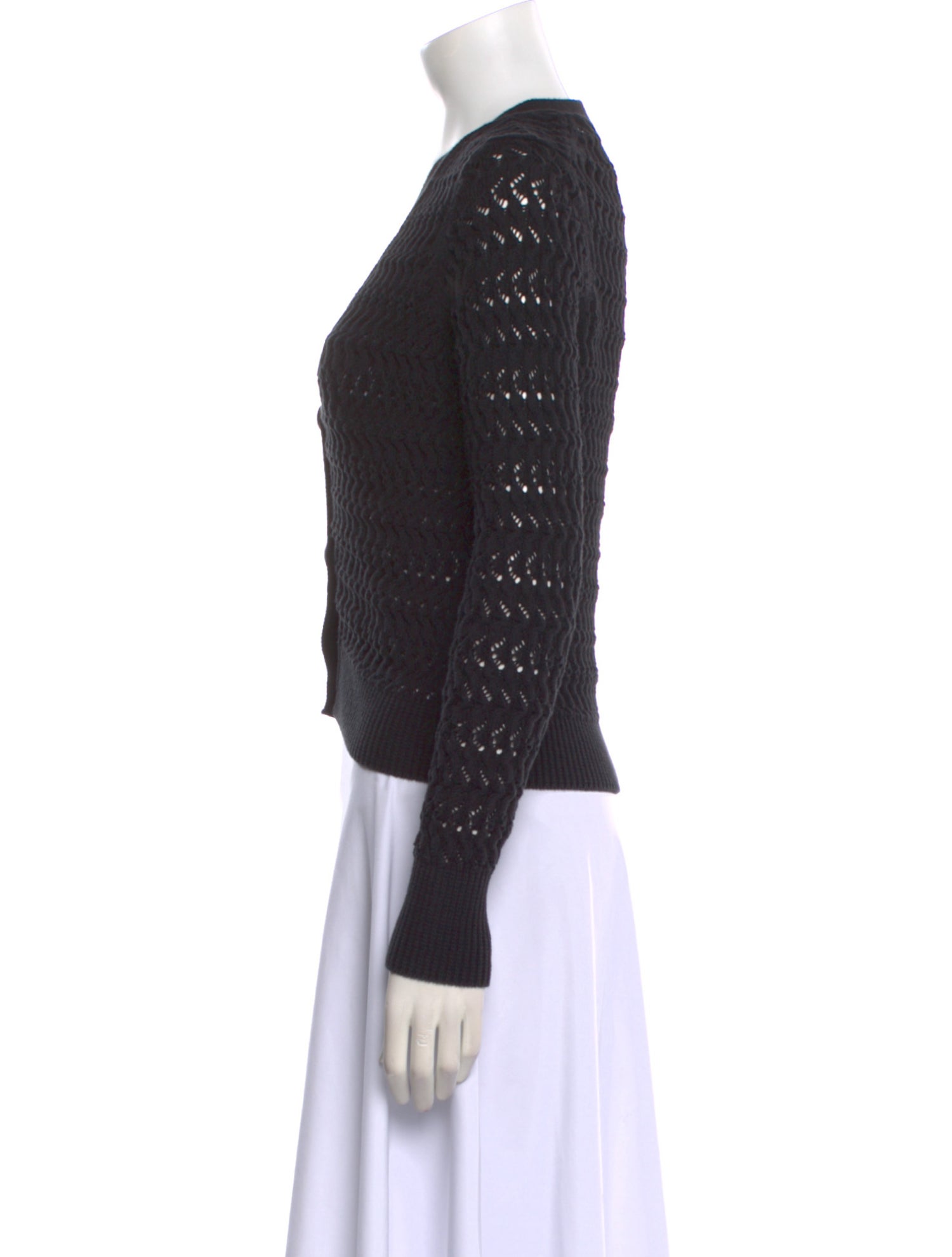 White + Warren V-Neck Sweater