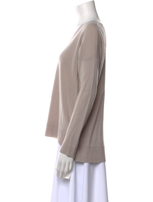 White + Warren Cashmere V-Neck Sweater