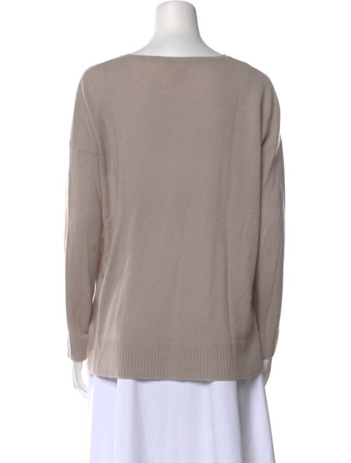 White + Warren Cashmere V-Neck Sweater