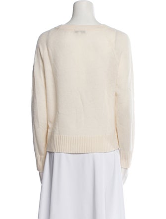 White + Warren Cashmere Bateau Neckline Sweater