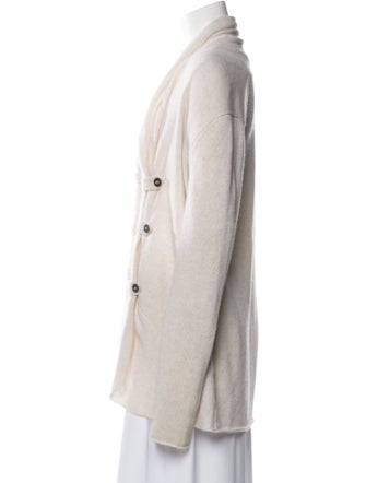 White + Warren Cashmere Open Front Sweater