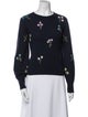White + Warren Cashmere Printed Sweater