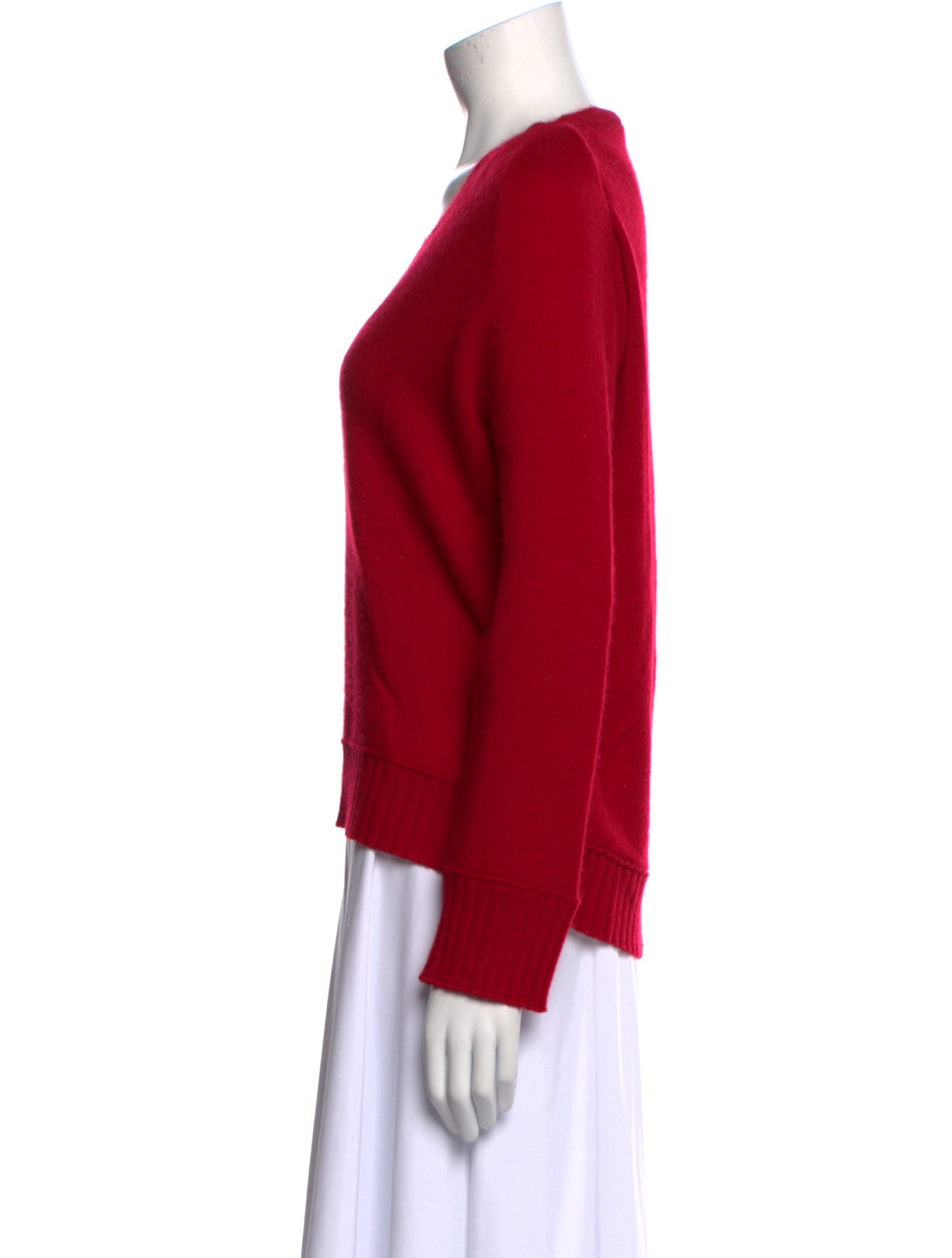 White + Warren Cashmere V-Neck Sweater