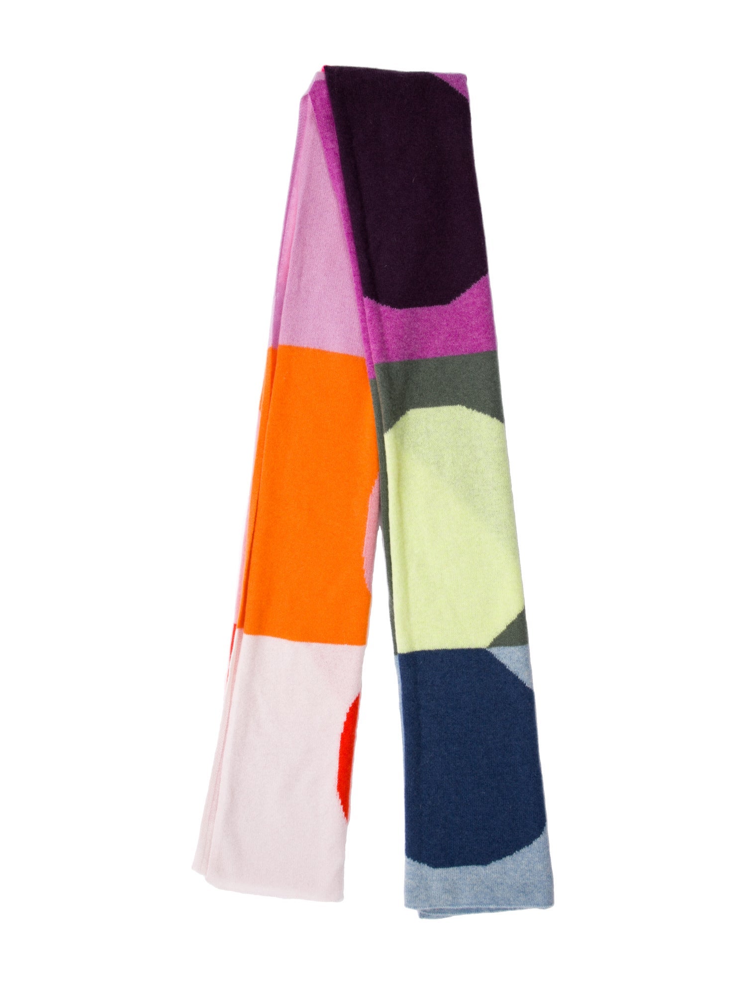 White + Warren Wool Printed Scarf